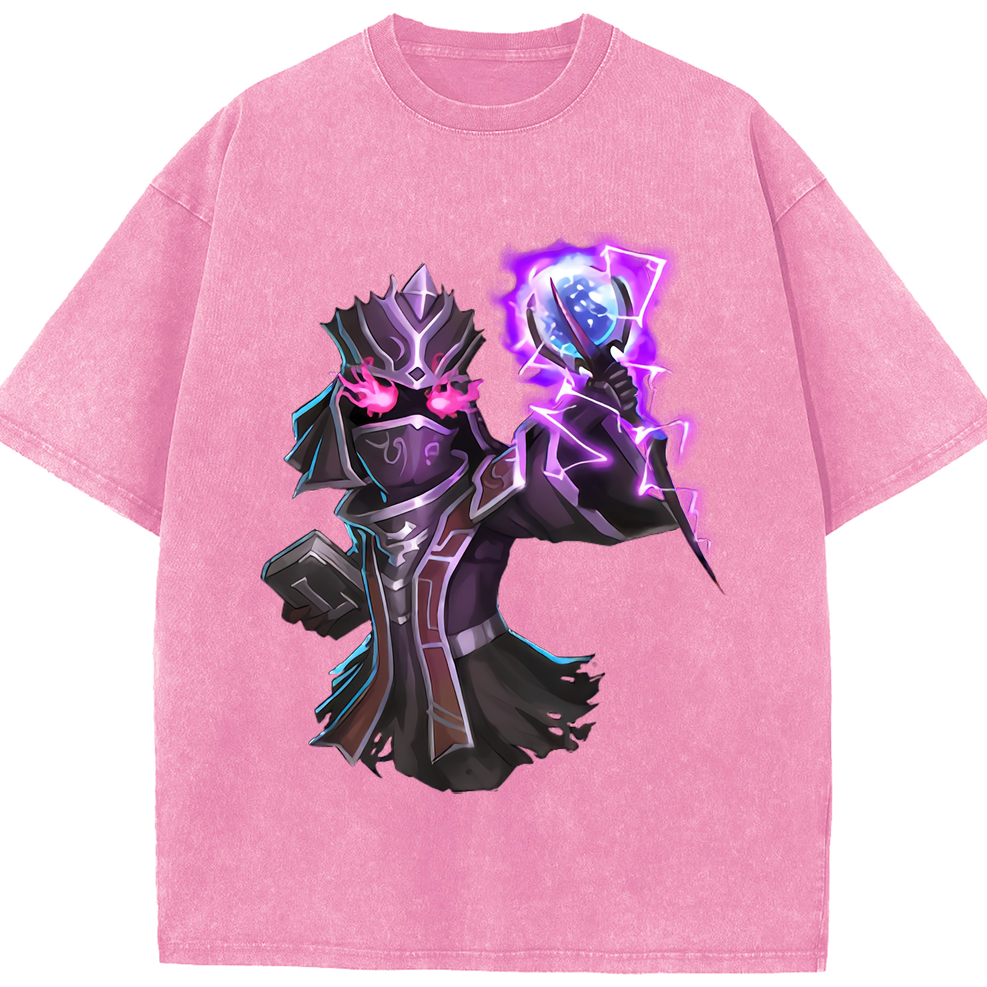 リーグ・オブ・レジェンド League of Legends LOL 綿100% ヴィンテージ風 半袖Tシャツ（フロントプリント）